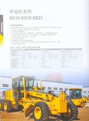 Motoniveladoras Shantui SG18-3