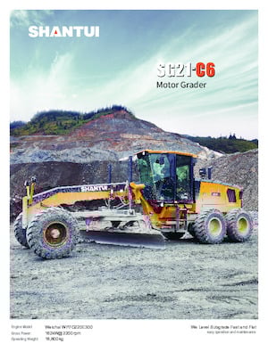Motoniveladoras Shantui SG21-C6