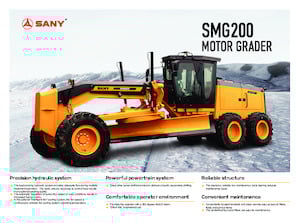 Motoniveladoras Sany SMG200