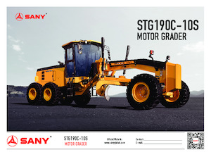 Motoniveladoras Sany STG190C-10S