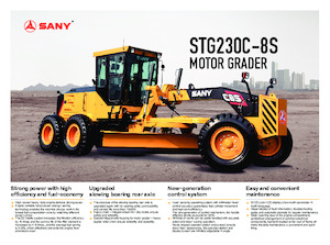 Motoniveladoras Sany STG230C-8S