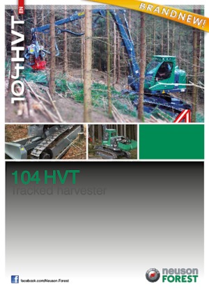 Cosechadoras forestales Neuson Forest 104HVT