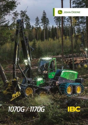 Cosechadoras forestales John Deere 1070 G