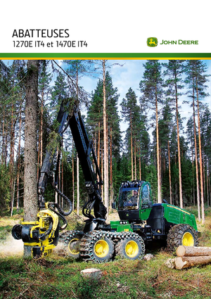 Cosechadoras forestales John Deere 1470 E IT4