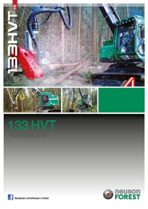 Cosechadoras forestales Neuson Forest 133HVT