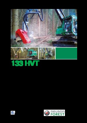 Cosechadoras forestales Neuson Forest 133HVT