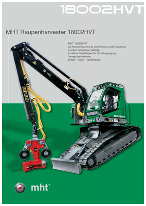 Cosechadoras forestales MHT 18002 HVT