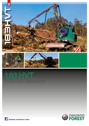 Cosechadoras forestales Neuson Forest 183HVT