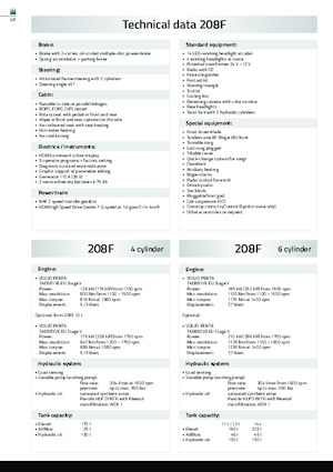 Cosechadoras forestales HSM 208H2