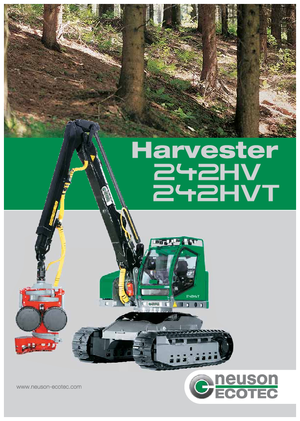Cosechadoras forestales Neuson-Ecotec 242 HV