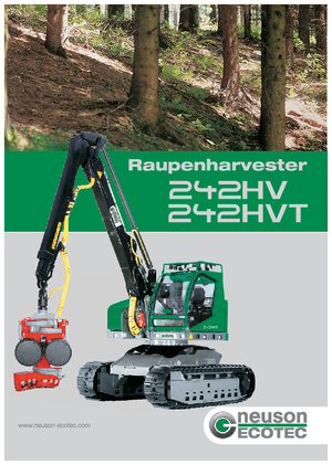 Cosechadoras forestales Neuson-Ecotec 242 HV