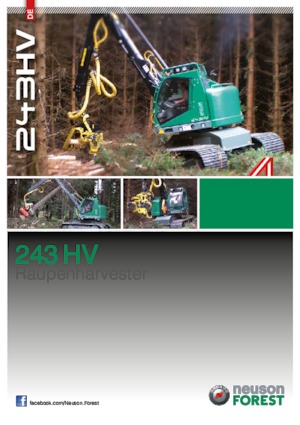 Cosechadoras forestales Neuson Forest 243HV