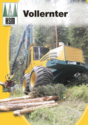 Cosechadoras forestales HSM 405 H3 8WD