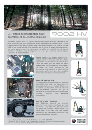 Cosechadoras forestales MHT 9002 HV