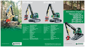 Cosechadoras forestales Neuson-Ecotec 242 HV