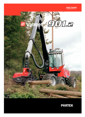 Cosechadoras forestales Valmet 901.2