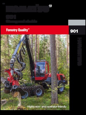 Cosechadoras forestales Komatsu 901