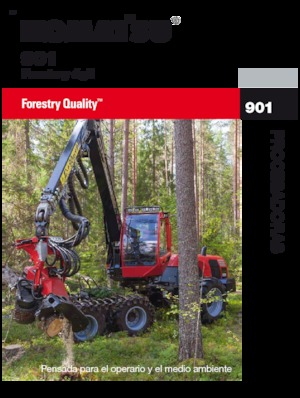 Cosechadoras forestales Komatsu 901