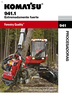 Cosechadoras forestales Komatsu 941.1