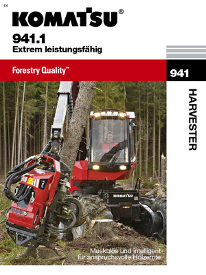 Cosechadoras forestales Komatsu 941.1