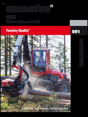 Cosechadoras forestales Komatsu 951