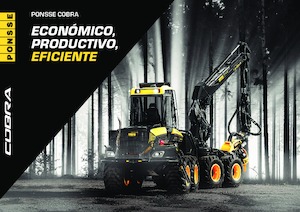 Cosechadoras forestales Ponsse Cobra