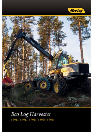 Cosechadoras forestales EcoLog EcoLog 590 D