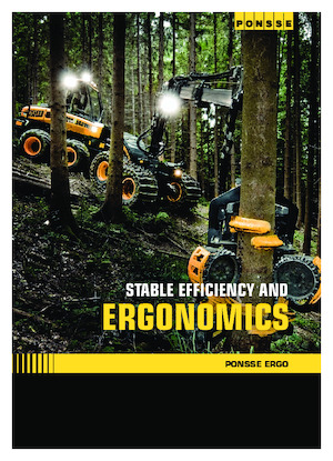 Cosechadoras forestales Ponsse Ergo