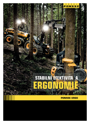 Cosechadoras forestales Ponsse Ergo