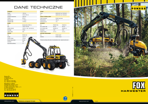 Cosechadoras forestales Ponsse Fox