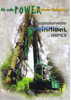 Cosechadoras forestales Impex Hannibal