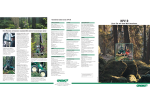 Cosechadoras forestales Gremo HPV R