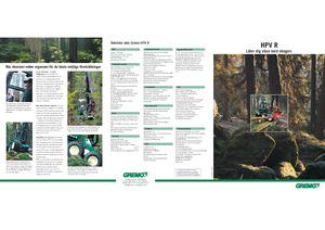 Cosechadoras forestales Gremo HPV R