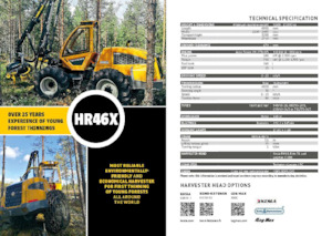 Cosechadoras forestales Sampo Rosenlew HR46x