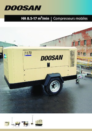 Compresores Portátiles - Diesel, Eléctr., Gasolina Doosan 10/105 HA 