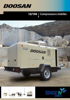 Compresores Portátiles - Diesel, Eléctr., Gasolina Doosan 12/154 