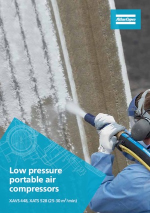 Compresores Portátiles - Diesel, Eléctr., Gasolina Atlas Copco XAVS 448 SD