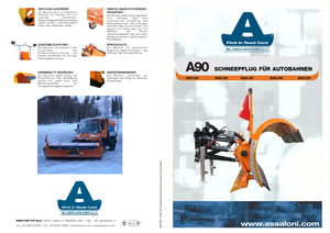 Quitanieves de autopista Assaloni A 90.40*