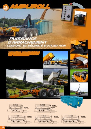 Sistemas de elevación con gancho Rolland AMPLIROLL 7020