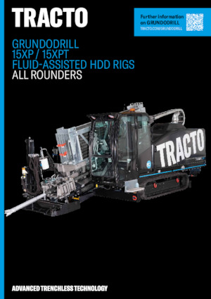 Sistemas de perforación horizontal TRACTO-Technik Grundodrill 15 XP