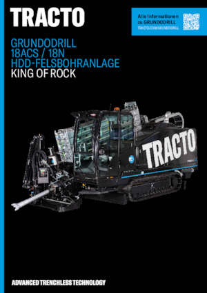 Sistemas de perforación horizontal TRACTO-Technik Grundodrill 18 ACS