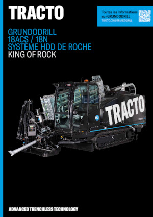 Sistemas de perforación horizontal TRACTO-Technik Grundodrill 18 ACS