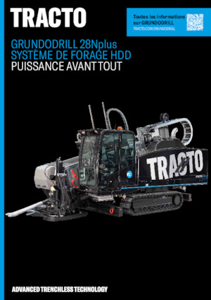 Sistemas de perforación horizontal TRACTO-Technik Grundodrill 28 N plus