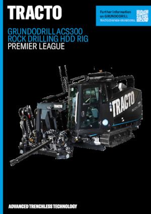Sistemas de perforación horizontal TRACTO-Technik Grundodrill ACS 300