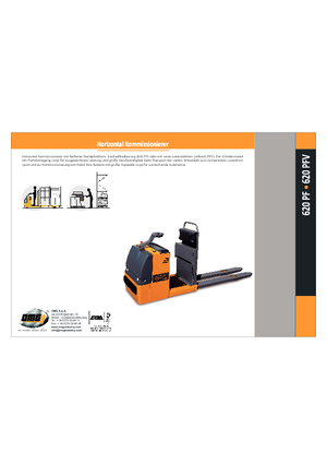 Recolectores de pedidos OMG 620 PFV