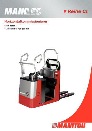 Recolectores de pedidos Manitou CI 20