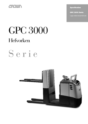 Recolectores de pedidos Crown GPC 3045-1.2