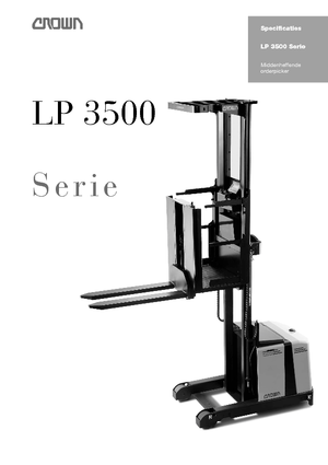 Recolectores de pedidos Crown LP 3520-1.0