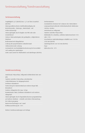 Recolectores de pedidos Linde N20VI