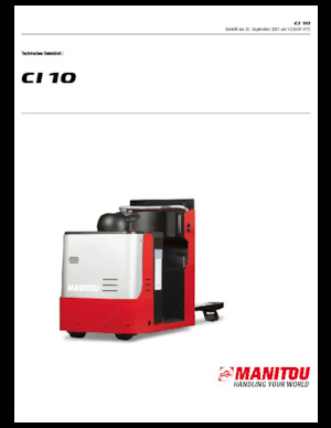 Recolectores de pedidos Manitou CI 10